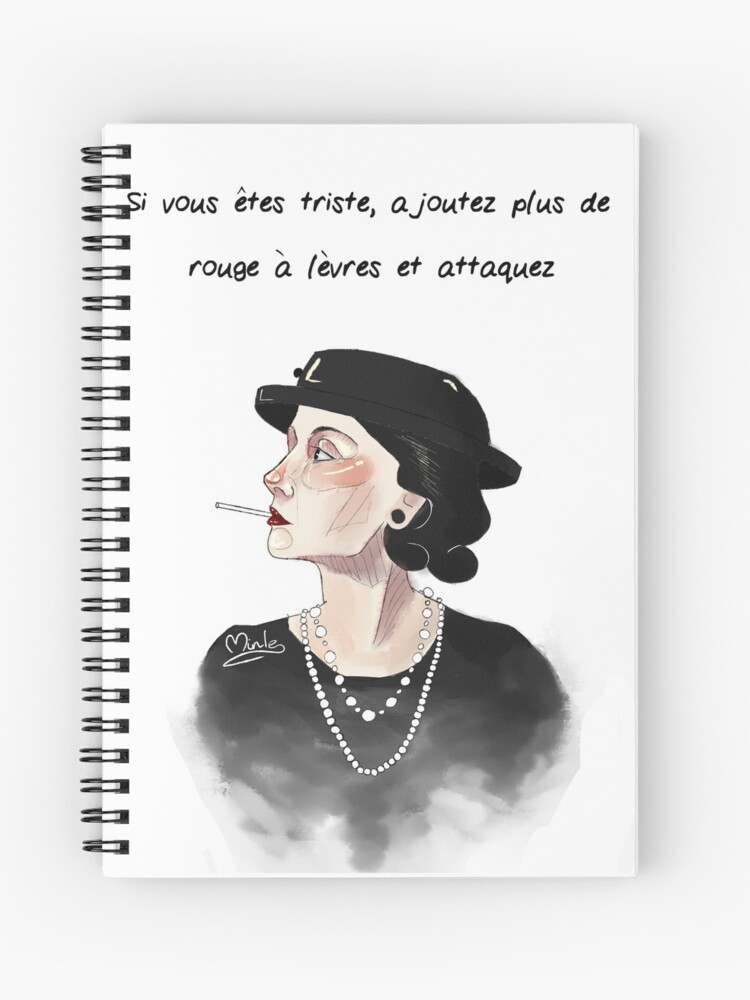 Coco Chanel | Spiral Notebook