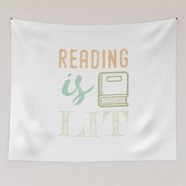 Item preview, Reading is Lit Design for Book Lovers, Literature Lovers designed and sold by Theodore Cory.