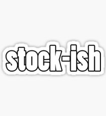 Stock-ish Sticker