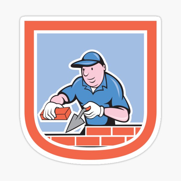 Pegatina «Albañil Mason Yesero Trabajador de dibujos animados» de patrimonio | Redbubble Pegatina «Albañil Mason Yesero Trabajador de dibujos animados» de patrimonio | Redbubble
