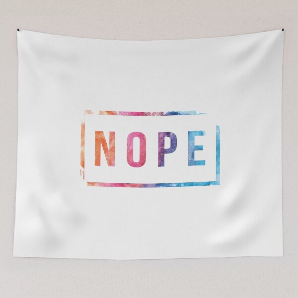 Item preview, Nope - Funny Shirt for Those Who Just Can't designed and sold by Theodore Cory.