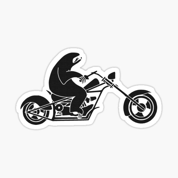 Item preview, Slow Sloth On A Fast Bike designed and sold by TheShirtYurt.