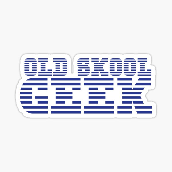 Item preview, OLD SKOOL ibm GEEK designed and sold by jazzydevil.