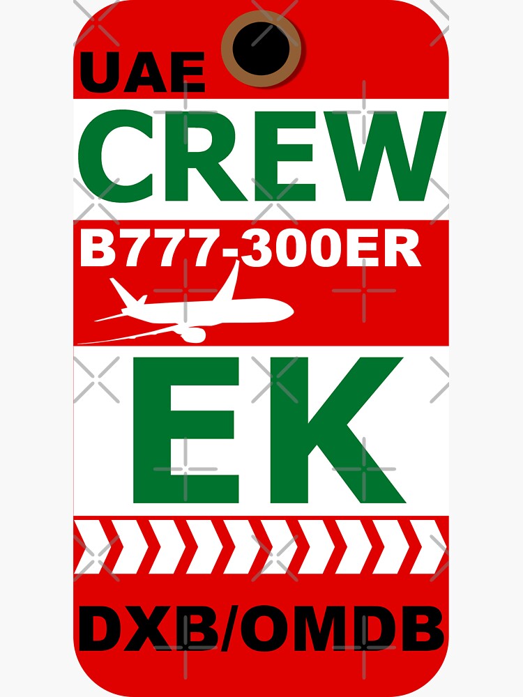 EK Boeing 777-300ER Crew Dubai by AvGeekCentral