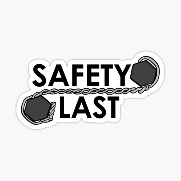 "Safety Last (Safety Wire) Shirt" Sticker for Sale by JeepsandPlanes