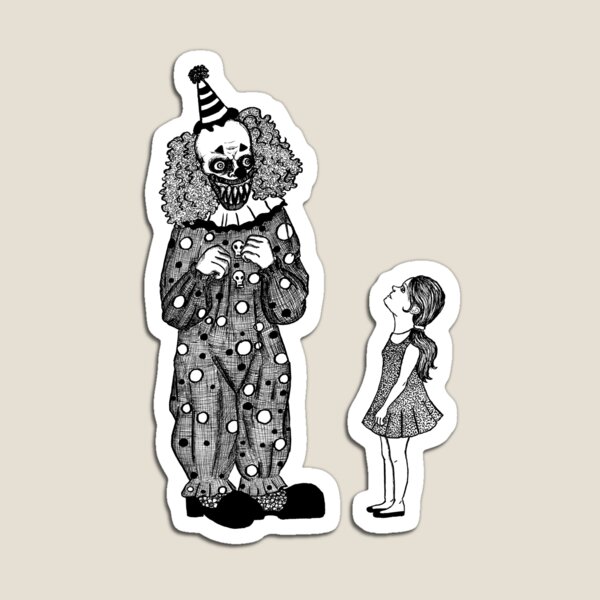 Mr. Teeth, The Smiling Clown Magnet