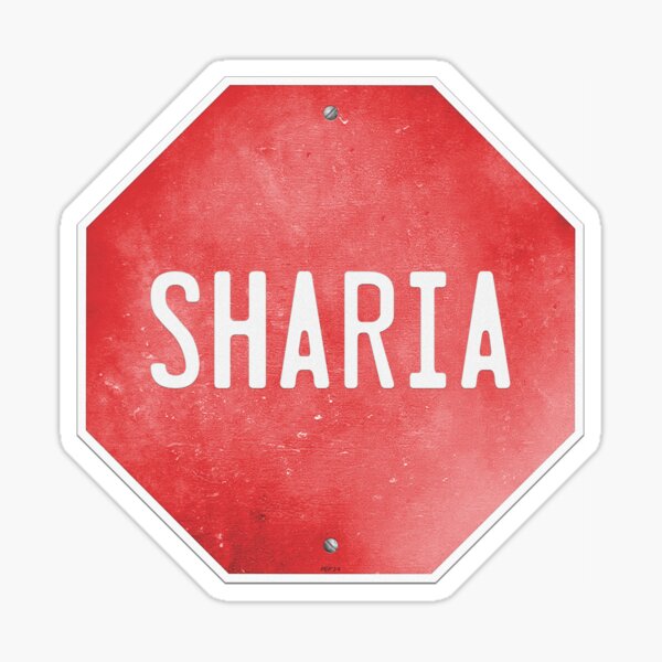 Stop Sharia Sticker