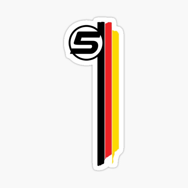 Vettel 5 - Helmet design Sticker