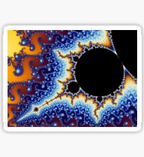 Mandelbrot Set Fractal Sticker