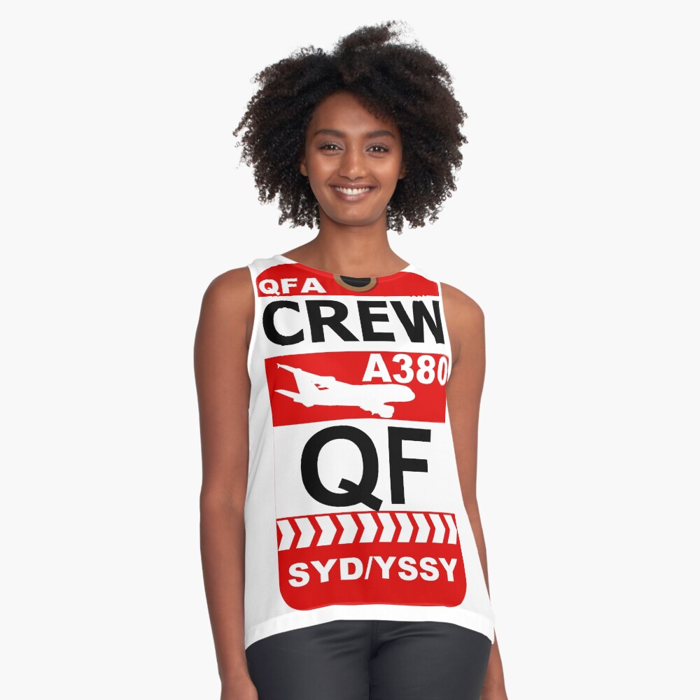 Item preview, Sleeveless Top designed and sold by AvGeekCentral.