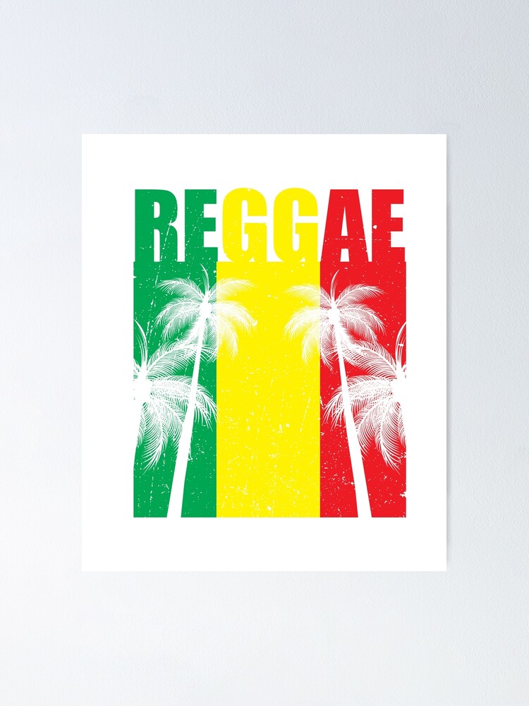 Reggae Flag Jamaican Vacation T-Shirt Gift With Palm Trees Reggae Flag Jamaican Vacation T-Shirt Gift With Palm Trees