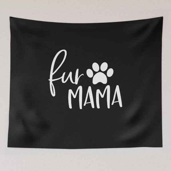 Item preview, Cute fur mama shirt for women, dog or cat lover gift designed and sold by noirepulse.