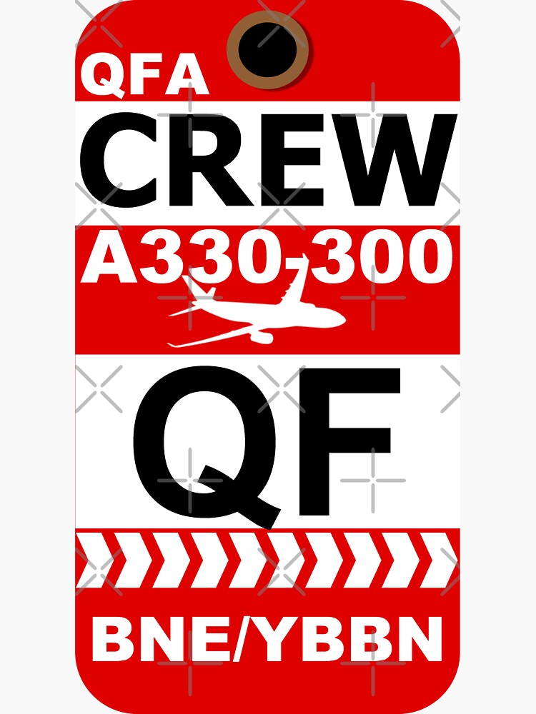 QF Airbus A330-300 Crew Brisbane by AvGeekCentral