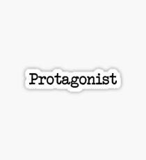 Protagonist Main Character Of Life Sticker