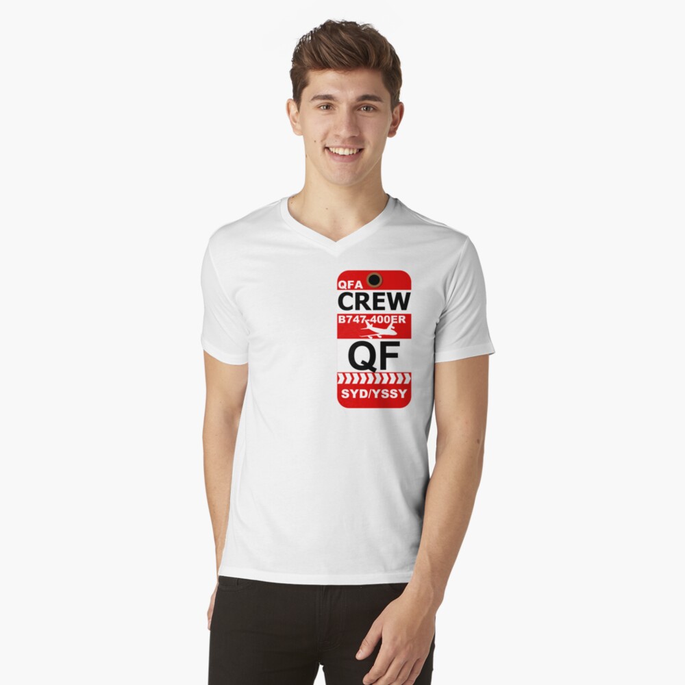 Item preview, V-Neck T-Shirt designed and sold by AvGeekCentral.