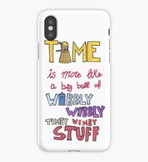 Wibbly wobbly iPhone Case/Skin