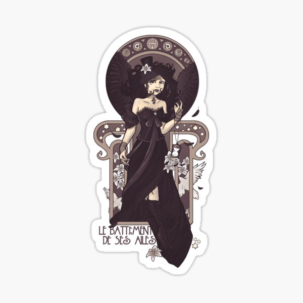 The Sound of Her Wings Sticker