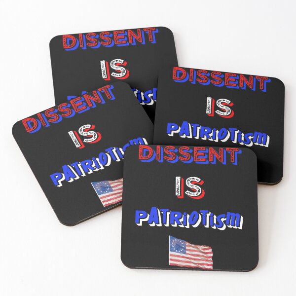 Item preview, Dissent Is Patriotism Political Message designed and sold by CharJens.