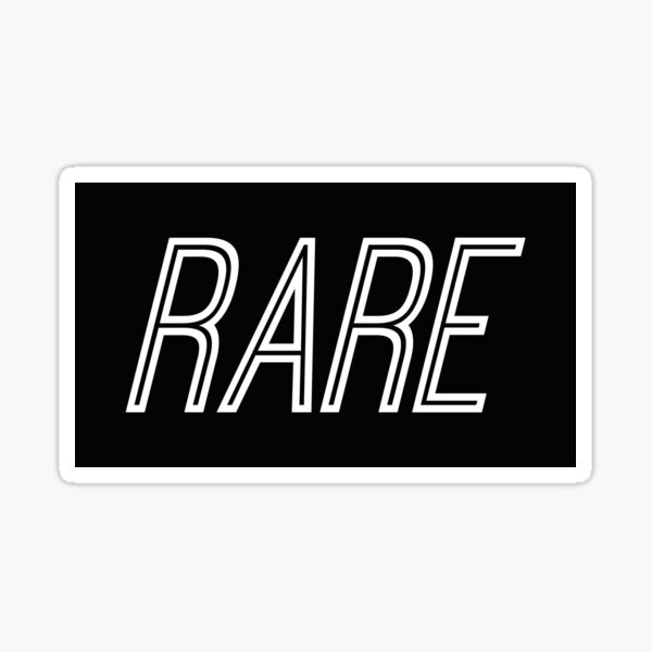 Rare Sticker