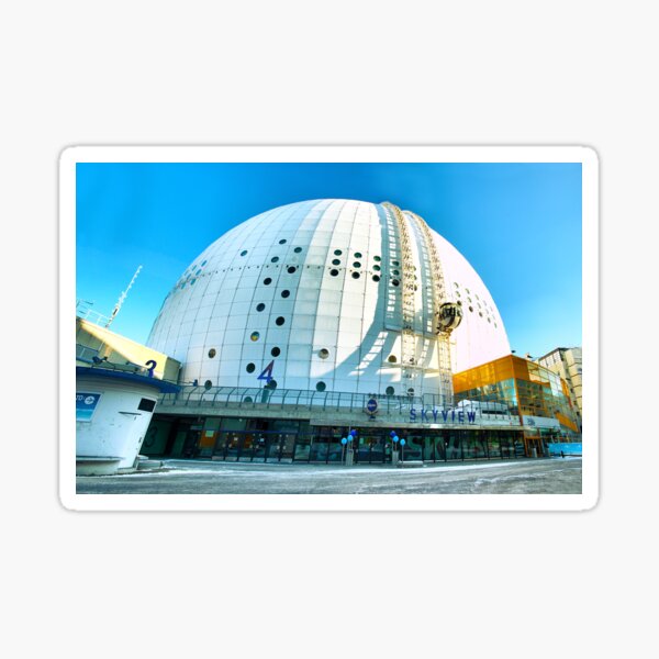 Vista previa del artículo con la obra « o en sueco apodado "Globen" que significa "The Globe") es el estadio nacional cubierto de Suecia», diseñado y vendido por jonybigude.