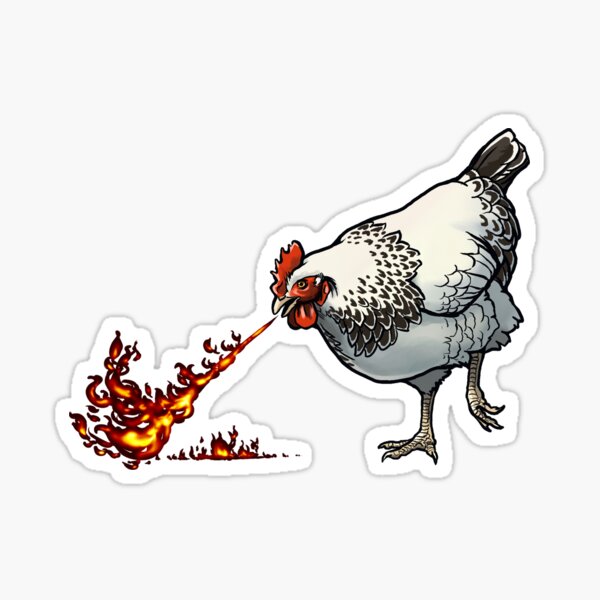 FLAMEHEN Sticker