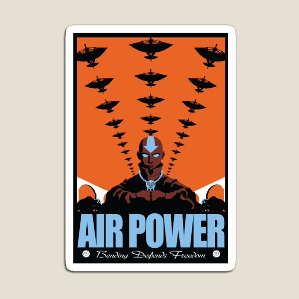 Air Power: Bending Defends Freedom Magnet