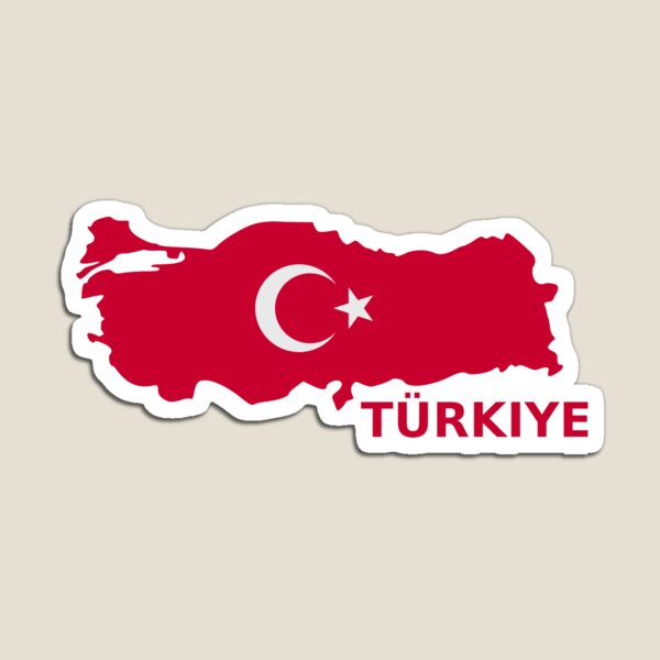 Item preview, Türkiye turkey map designed and sold by Designzz.