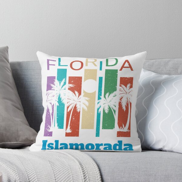 Item preview, Retro Islamorada Florida Palm Tree Souvenir Shirt designed and sold by Theodore Cory.