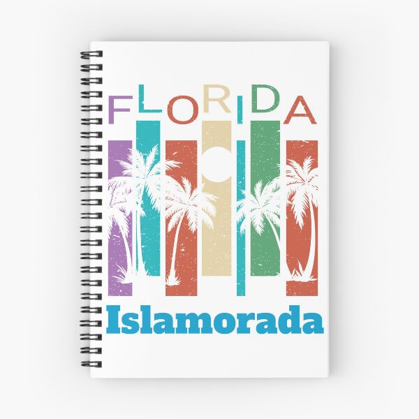 Item preview, Retro Islamorada Florida Palm Tree Souvenir Shirt designed and sold by Theodore Cory.
