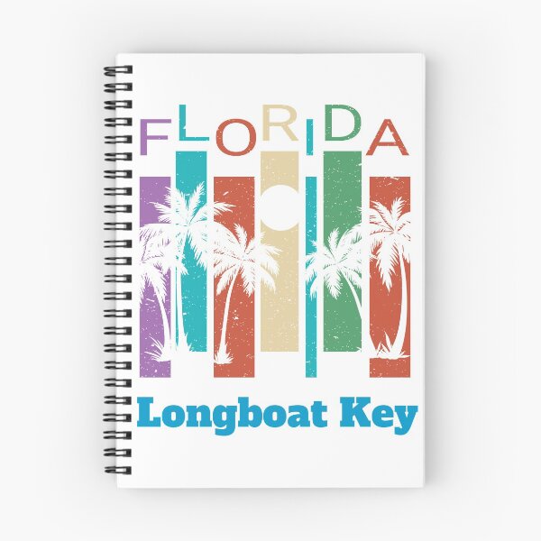 Item preview, Retro Longboat Key Florida Palm Tree Souvenir Shirt designed and sold by Theodore Cory.