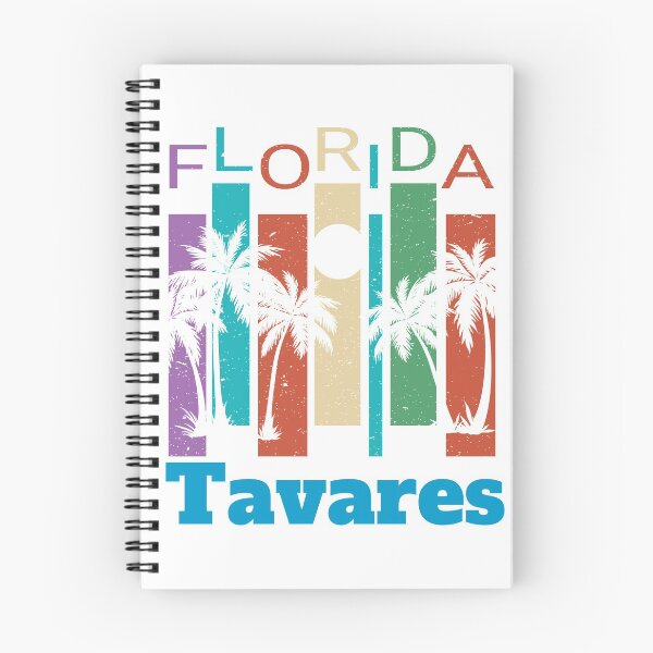 Item preview, Retro Tavares Florida Palm Tree Souvenir Shirt designed and sold by Theodore Cory.