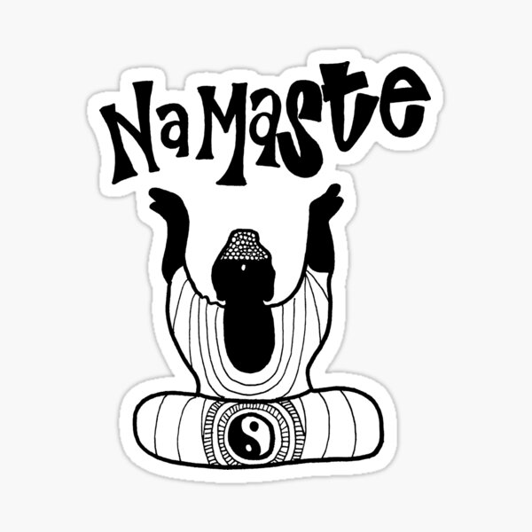 Item preview, "Namaste" Buddha designed and sold by alexavec.