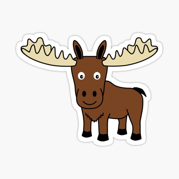 Item preview, My Day at the Zoo - Moose designed and sold by MyDayShirts.