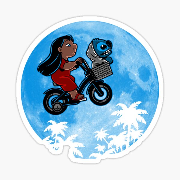 Vista previa del artículo con la obra «Stitch Phone Home», diseñado y vendido por harebrained.