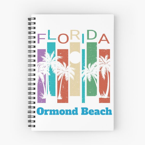 Item preview, Retro Ormond Beach Florida Palm Tree Souvenir Shirt designed and sold by Theodore Cory.