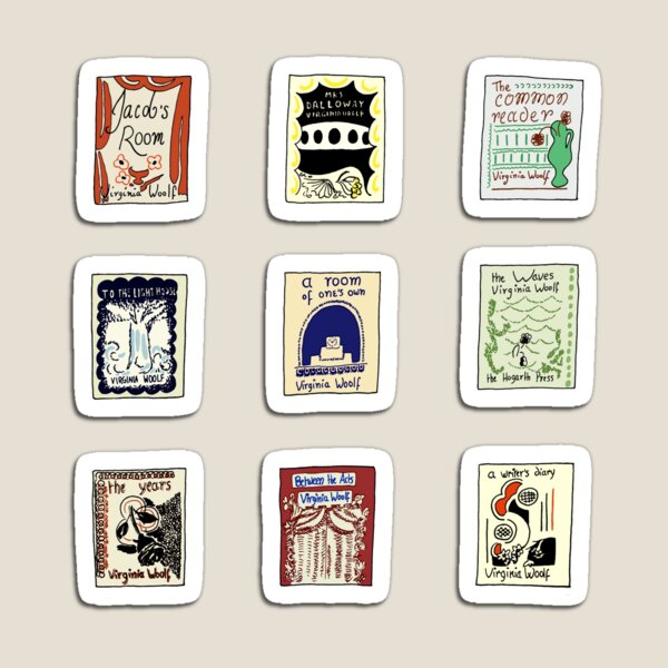 Item preview, Virginia Woolf Book Covers designed and sold by rapunzette.