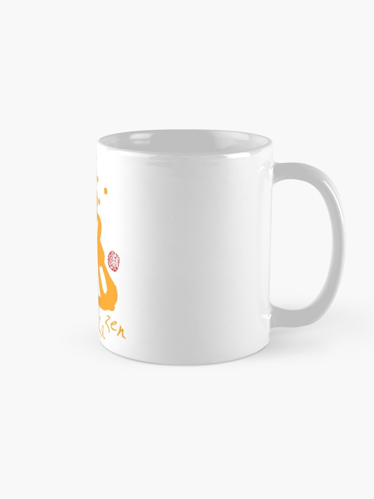 Alternate view of Za Zen - Orange Awakening Mug