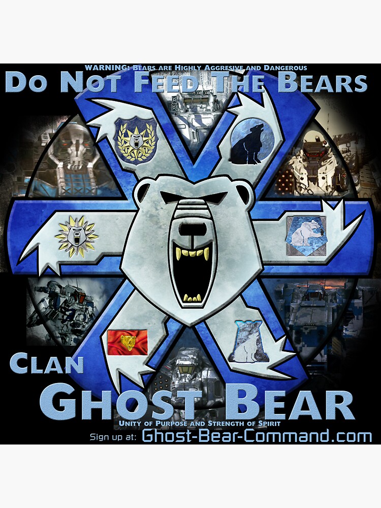Ghost bear. Ghost Bear Clan. Battletech Ghost Bear. Призрак для клана. Bear Ghost группа.