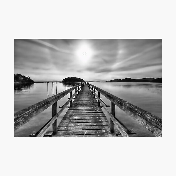 Dock to Nowhere Photographic Print