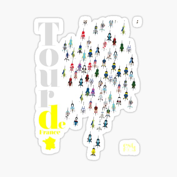 Tour De France Sticker