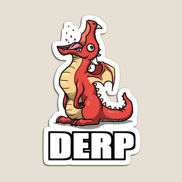 Derpy Dragon Magnet