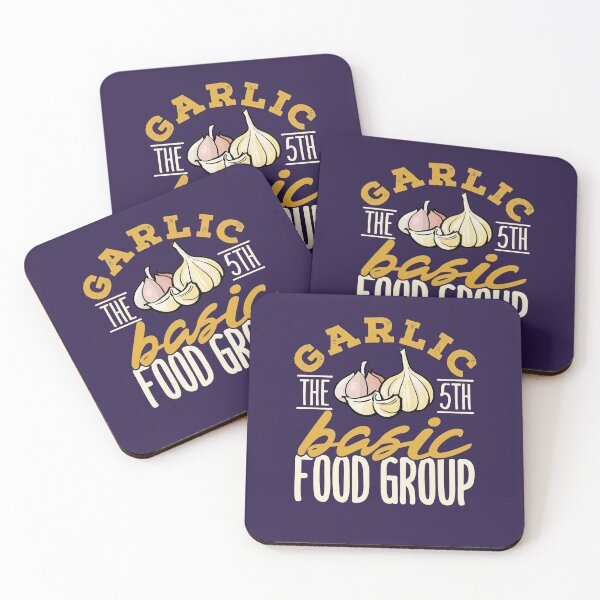 Item preview, Garlic The 5th Basic Food Group designed and sold by jaygo.