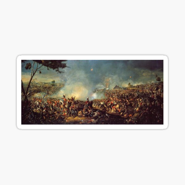 Battle of Waterloo 1815 Sticker