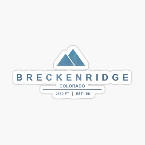 Breckenridge Ski Resort Colorado Sticker
