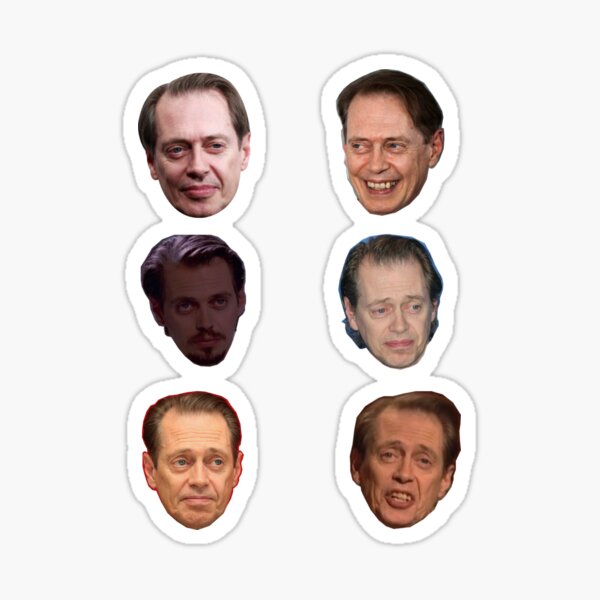 Steve Buscemi Stickers for Sale Redbubble