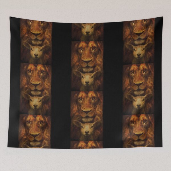 Item preview, Lion and Lamb - 213 designed and sold by OracleArtist.