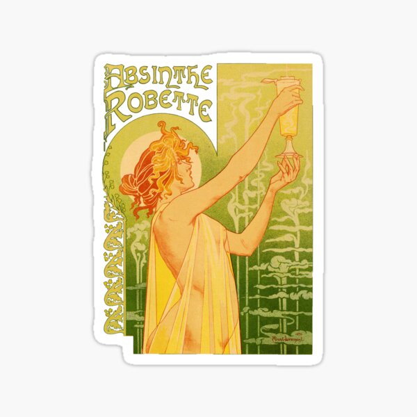 absinthe robette II Sticker