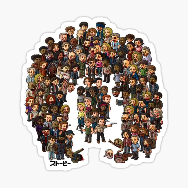 Super Walking Dead: Highway Sticker