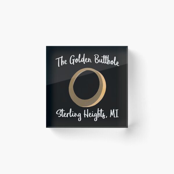 Artikelvorschau, Das goldene Butthole-T-Shirt Sterling Heights, MI entworfen und verkauft von T-shirt For You.