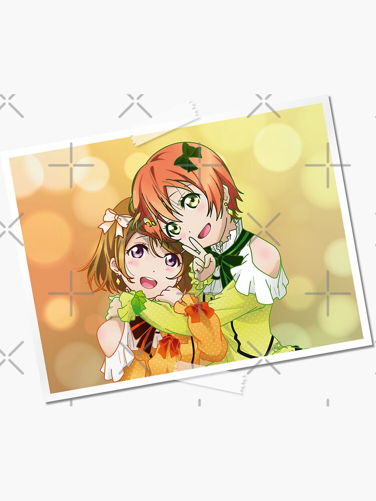 Rin And Hanayo Kira Kira Sensation Edit Sticker By Alphavirginis Redbubble 7714